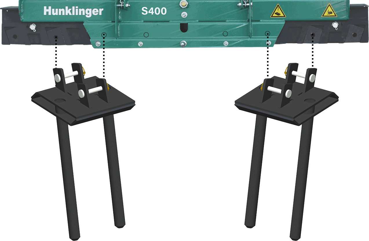 Greifbacken Strassen-Bankette - S400