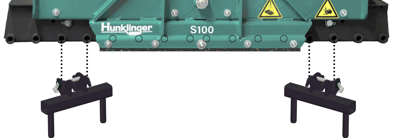 Greifbacken Rasengitter - S100