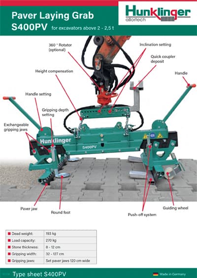 Typenblatt S400PV